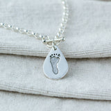 Hand or Footprint Necklace - Belcher