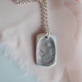 Original Fingerprint Necklace - Fine Belcher