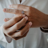 "Tender Touch" Fingerprint Ring